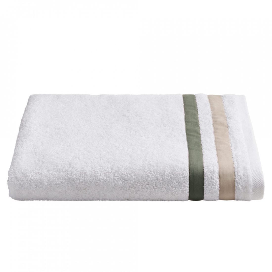 Serviette De Douche Libre, Beige/Verde