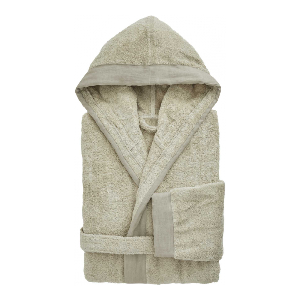 MOJAVE Hooded bathrobe, Sabbia