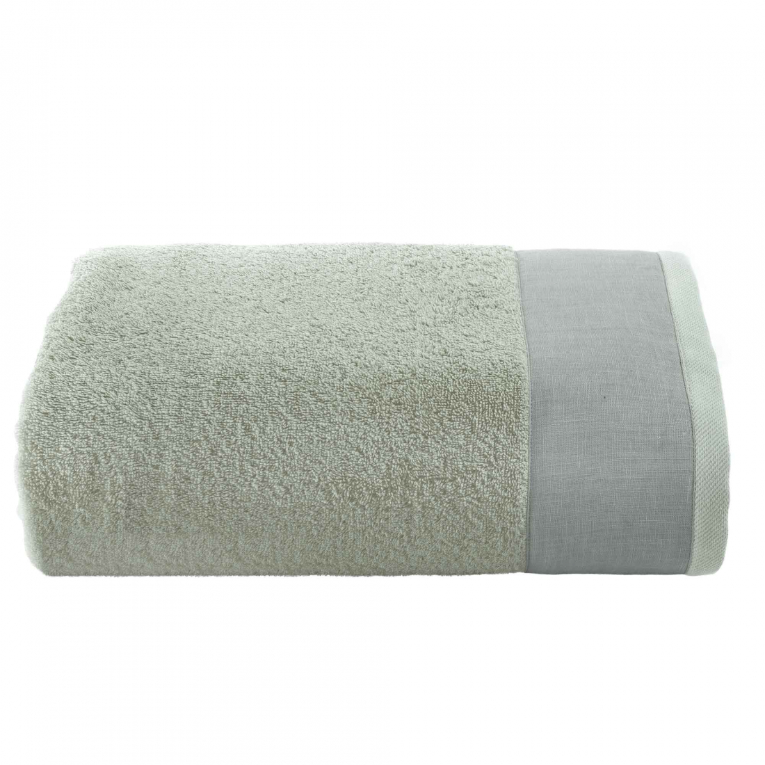 Loira Bath Towel, Verde Chiaro