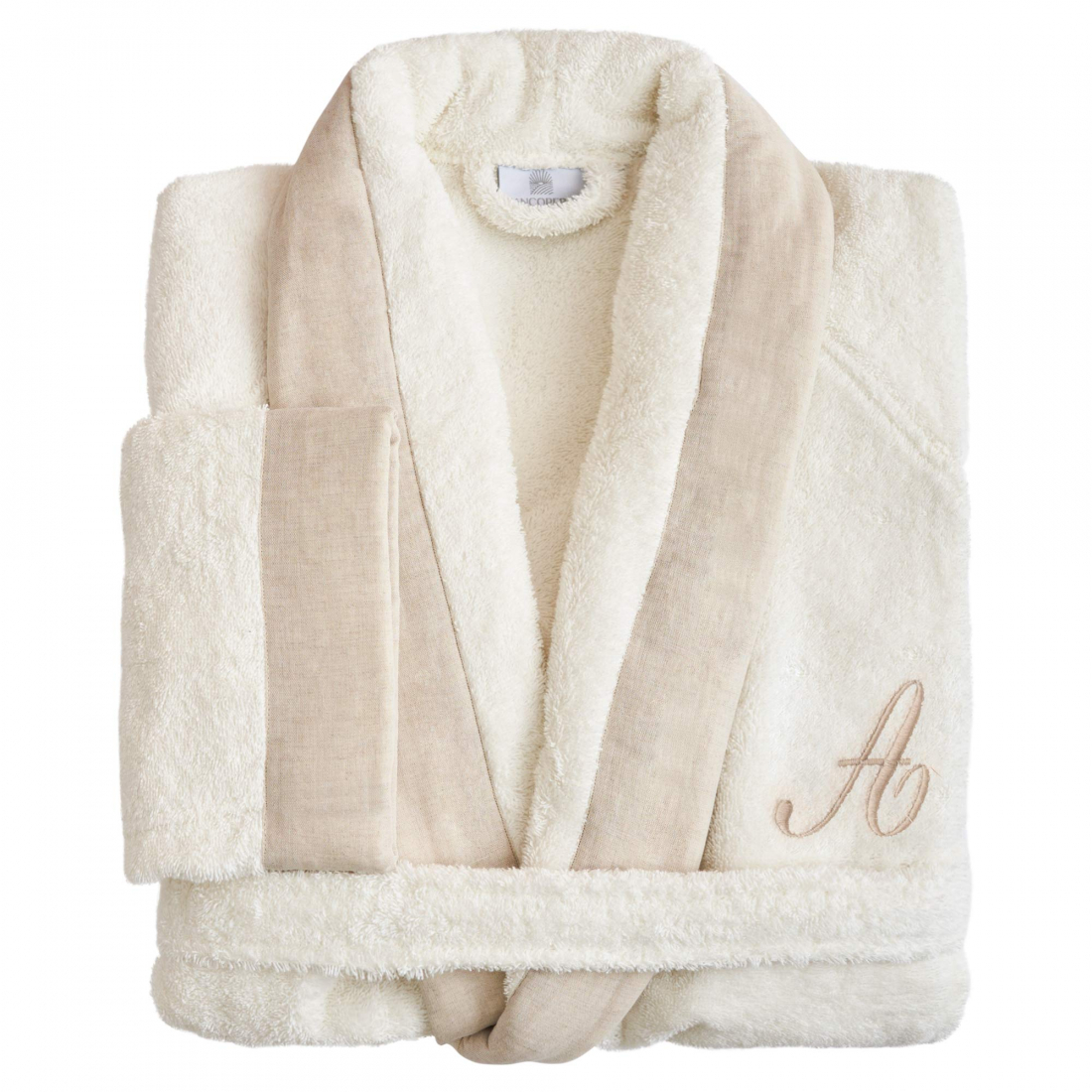 Zahra Shawl Collar Bathrobe, A