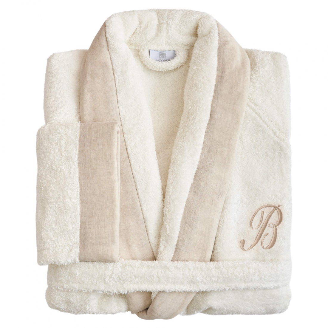 Zahra Shawl Collar Bathrobe, B