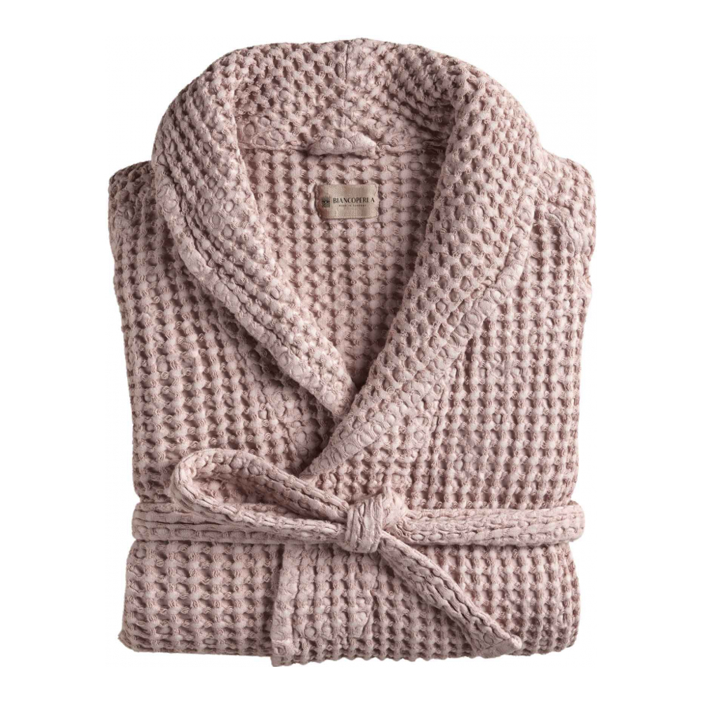 Zeno Peignoir À Col Châle, Rose