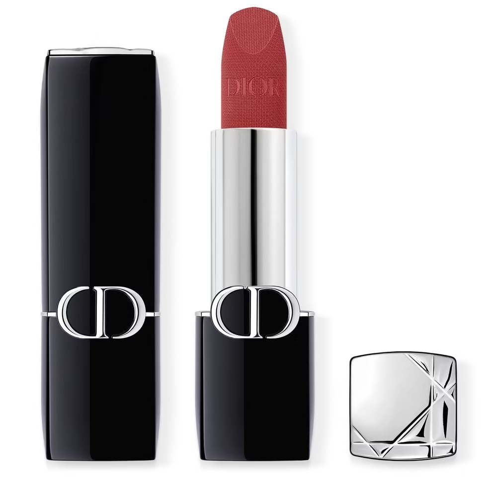 Rouge à lèvres rechargeable 'Rouge Dior Velvet' - 720 Icone 3.5 g