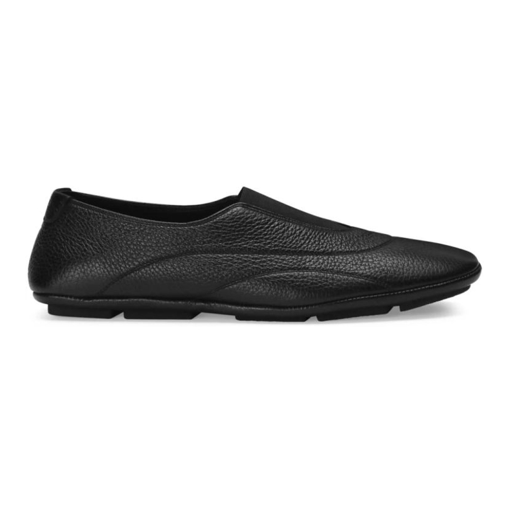 Men's 'Grained-Texture' Slip On Shoes