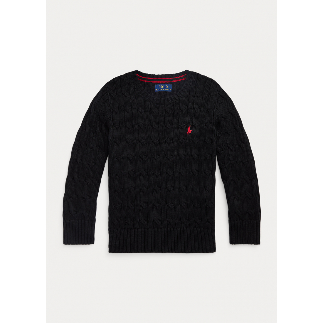 'Cable-Knit Cotton Sweater' für Jungen