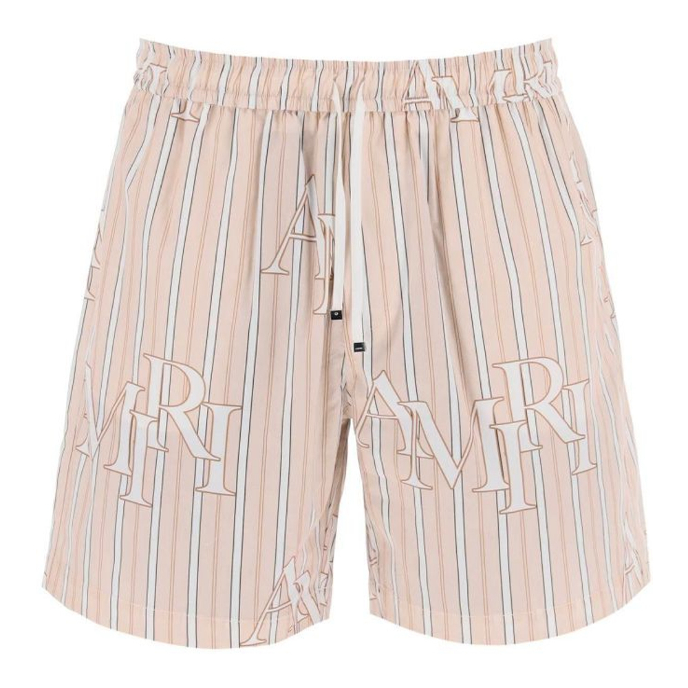 Bermuda 'Stripe Technical' pour Hommes