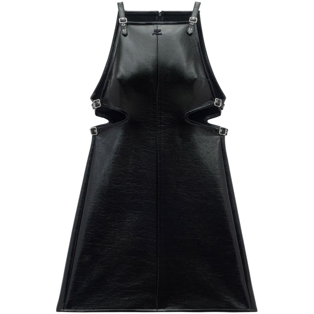 Women's 'Slash Buckle' Sleeveless Dress