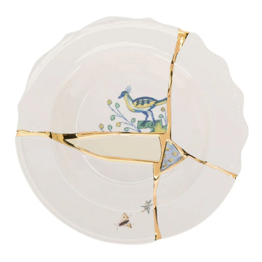'Kintsugi' Dessert Plate - 24 cm