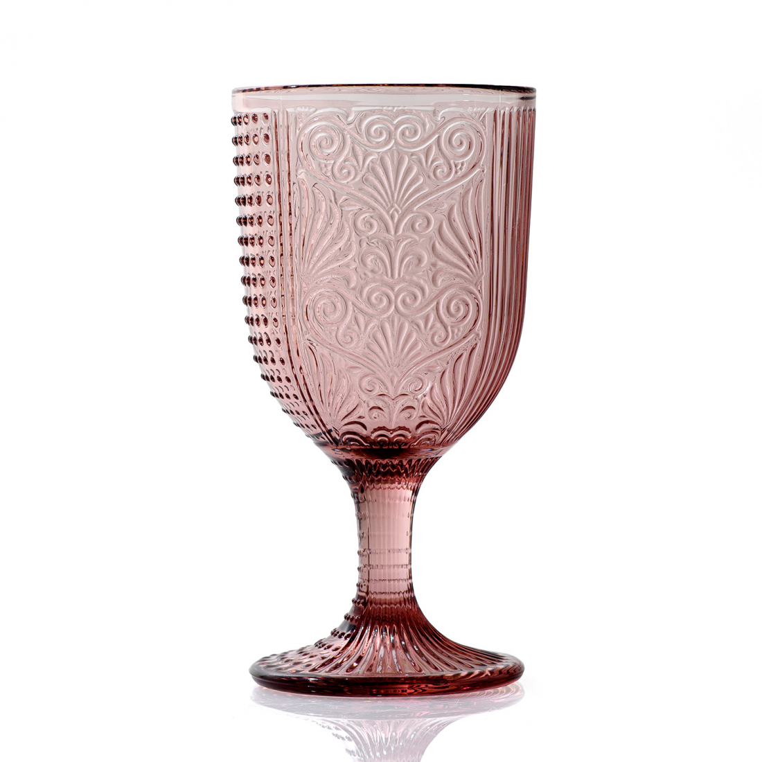 Miba Pink Wine Glasse - Set Of 6