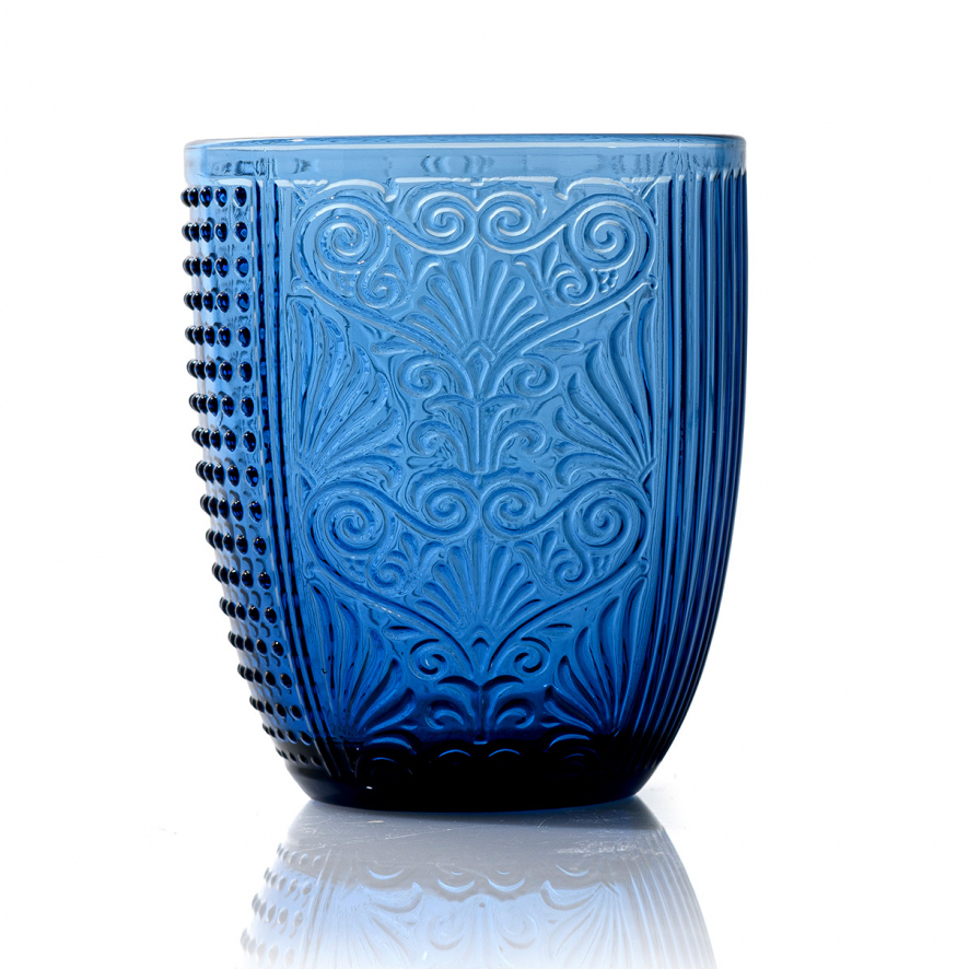 Miba Blue Water Glass - Set Of 6