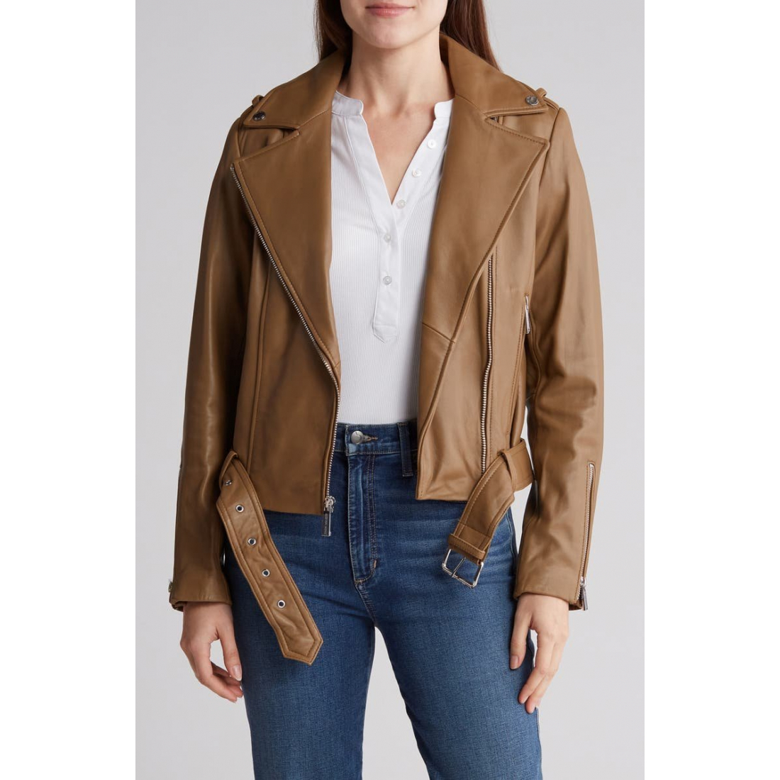 Perfecto 'Belted' pour Femmes