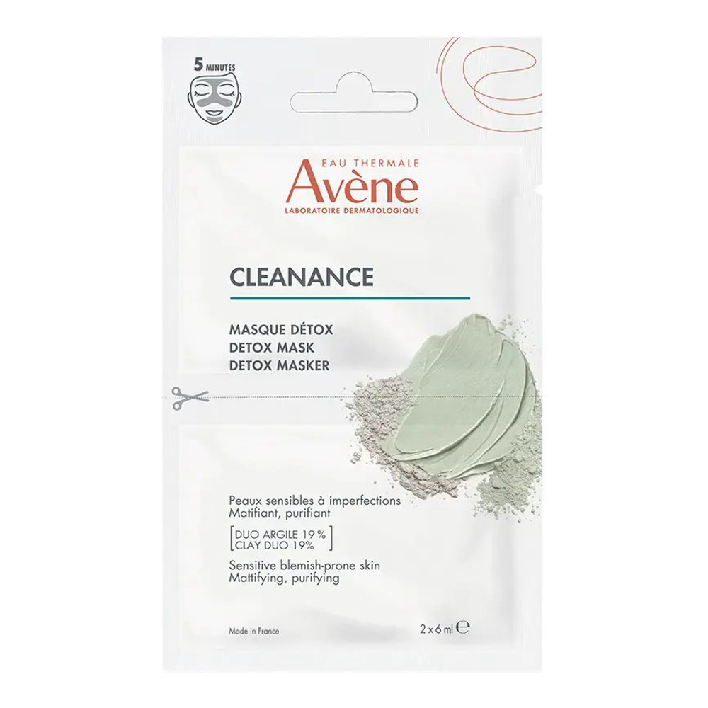 'Cleanance Detox' Face Mask - 6 ml, 2 Pieces