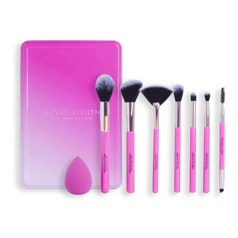 Set de pinceaux de maquillage 'The Brush Edit' - 8 Pièces