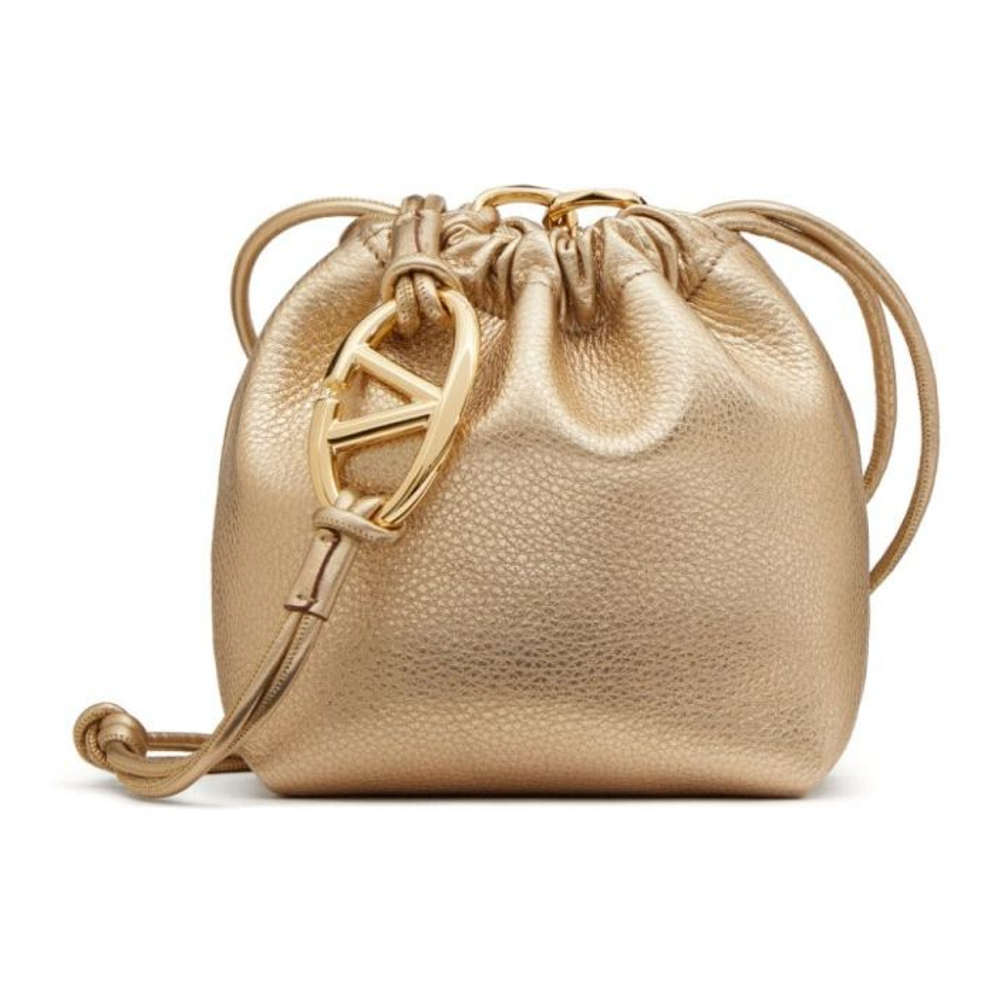 Women's 'Mini VLogo Pouf' Bucket Bag