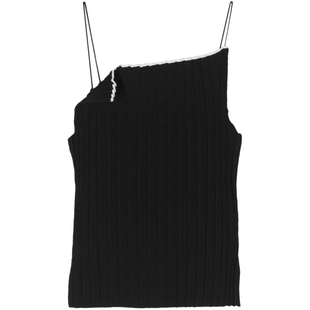 'Le Haute Plissé' Ärmelloses Top für Damen