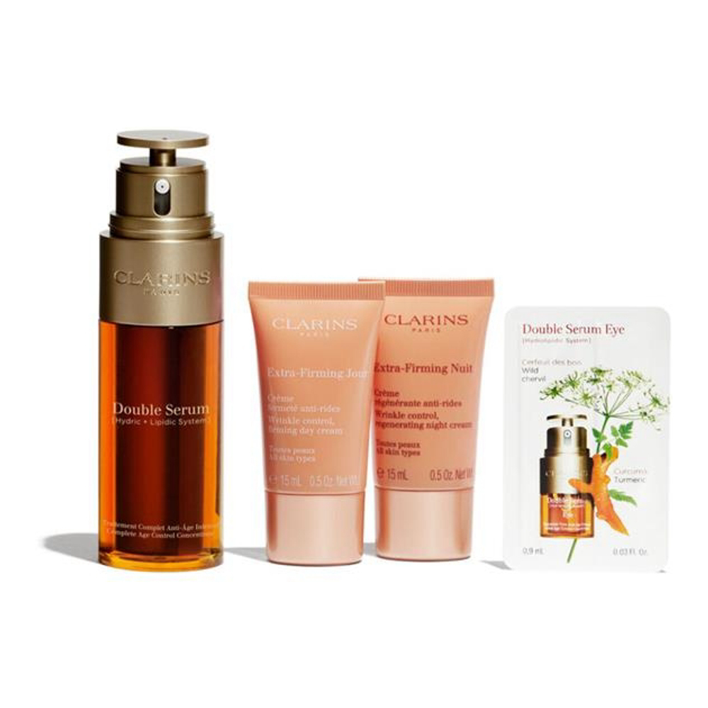 Coffret de soins de la peau 'Double Serum Extra Firming Youth program' - 4 Pièces