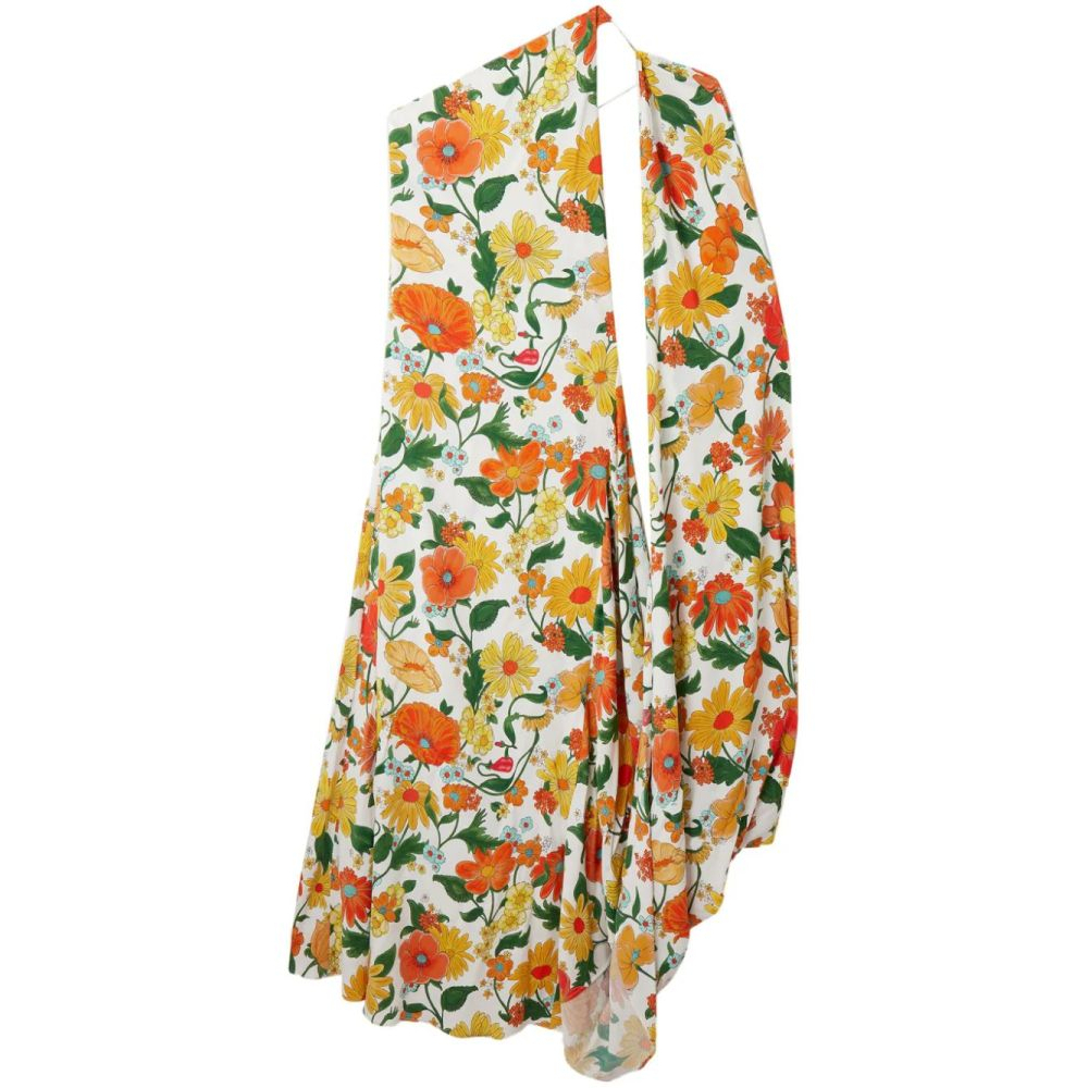 Robe de soirée 'Lady Garden-Print Asymmetric' pour Femmes