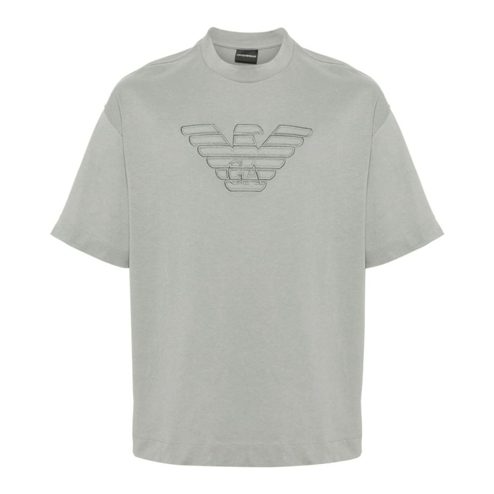 'Logo-Embroidered' T-Shirt für Herren