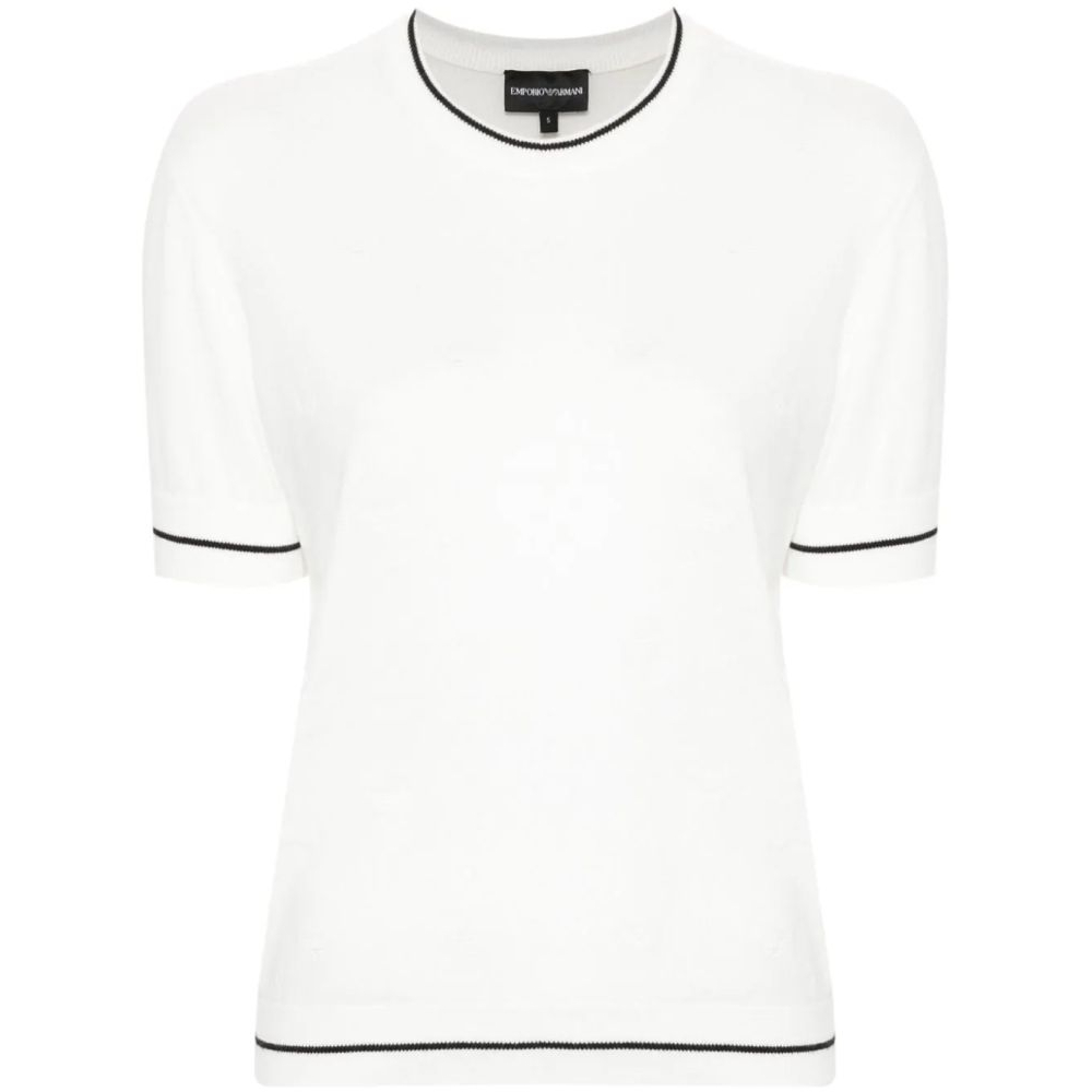 Women's 'Logo-Embroidered' Short sleeve Top