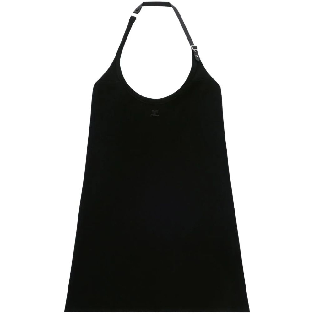 Women's 'Logo-Patch' Mini Dress