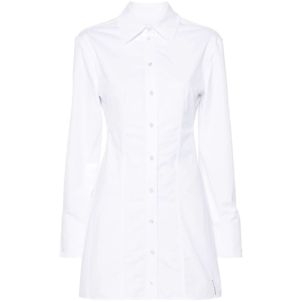 Robe mini 'Boned Shirt-Style' pour Femmes