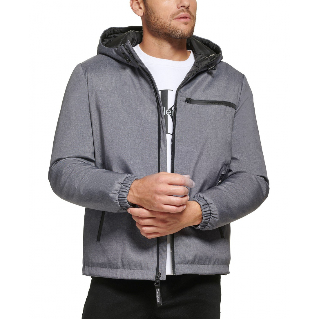 Veste 'Infinite Stretch Water-Resistant Hooded' pour Hommes