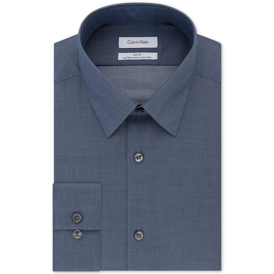 Chemise 'Slim-Fit Non-Iron Herringbone' pour Hommes