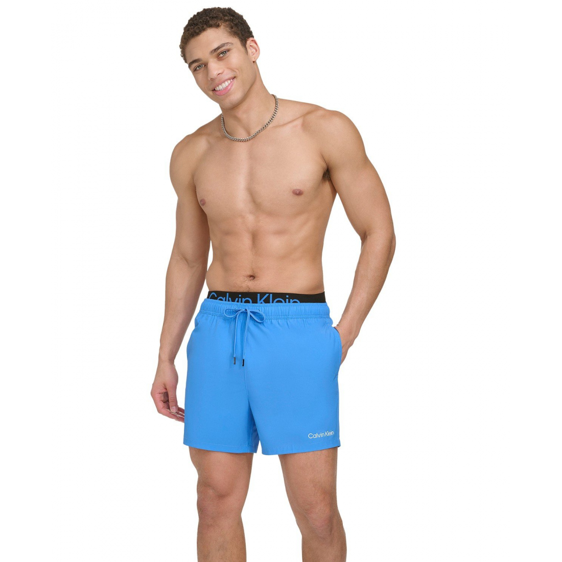 Hommes's 'Logo Elastic Waist Modern Euro' Short de bain