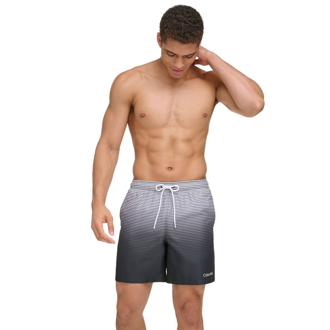 Short de bain 'Gradient Striped' pour Hommes