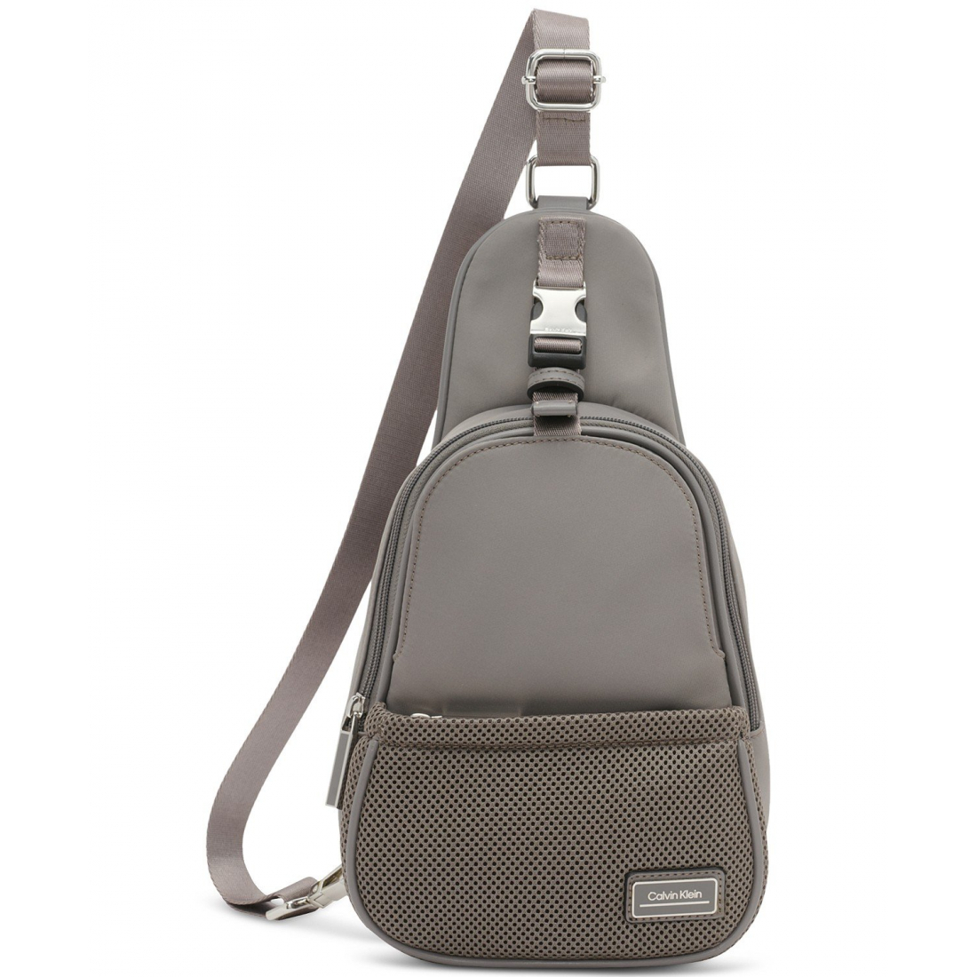 Women's 'Jessie Front Buckle with Pocket' Sling Bag