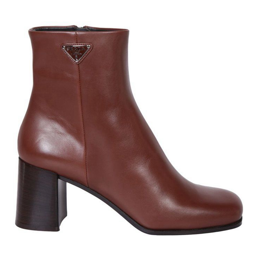 Bottines 'Logo Plaque' pour Femmes