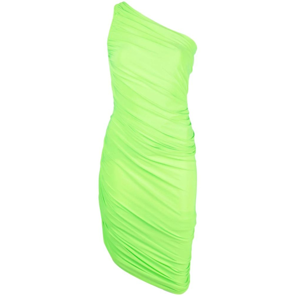 Robe Midi 'Asymmetric Ruched' pour Femmes