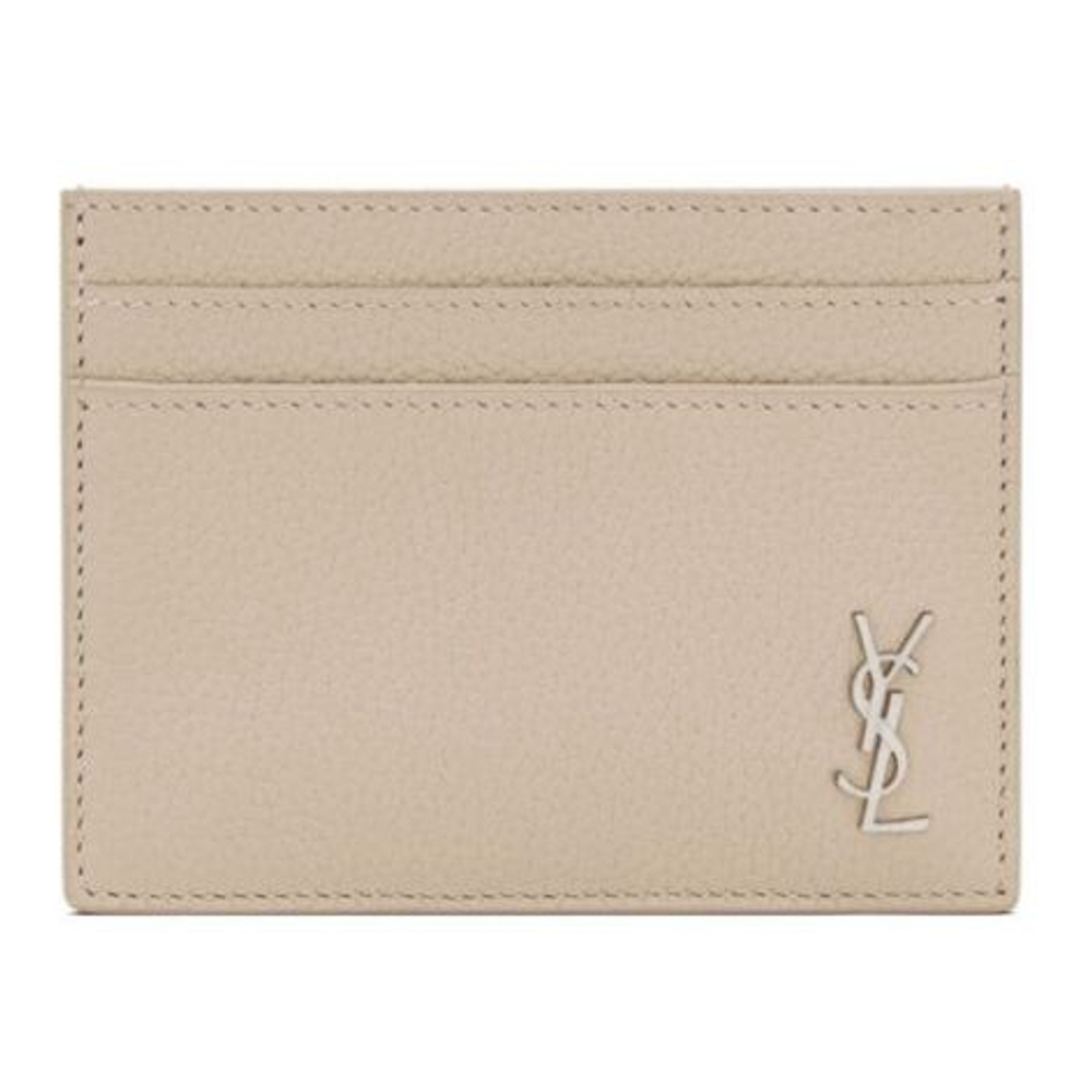 Men's 'Tiny Cassandre Grained' Card Holder