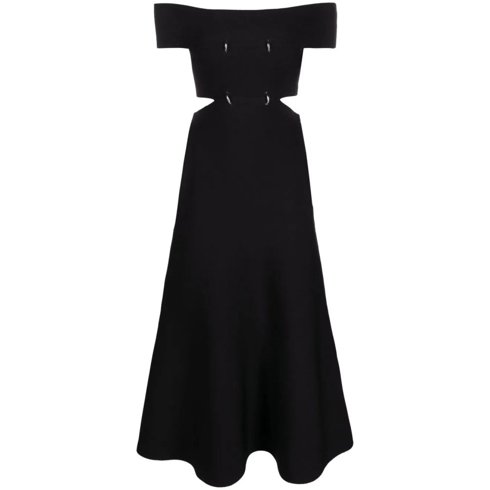 Women's 'Off-Shoulder Flared' Midi Dress