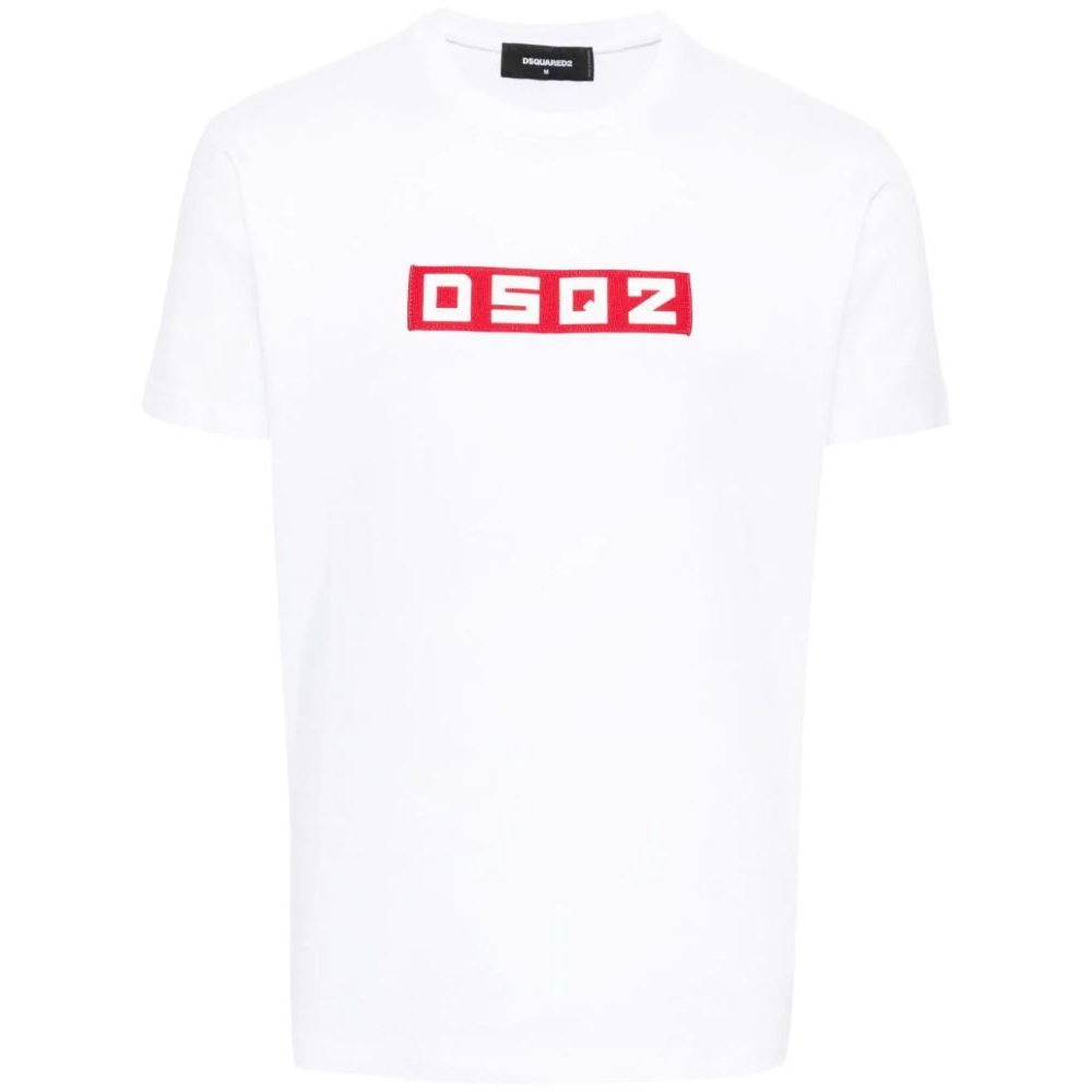 'Logo-Appliqué' T-Shirt für Herren