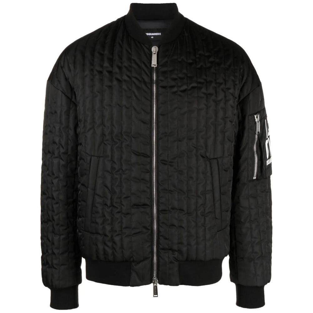 Blouson bomber 'Logo-Patch' pour Hommes
