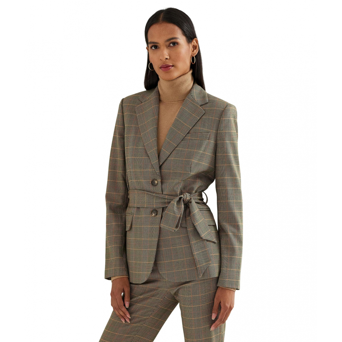 Blazer 'Checked Plaid' pour Femmes