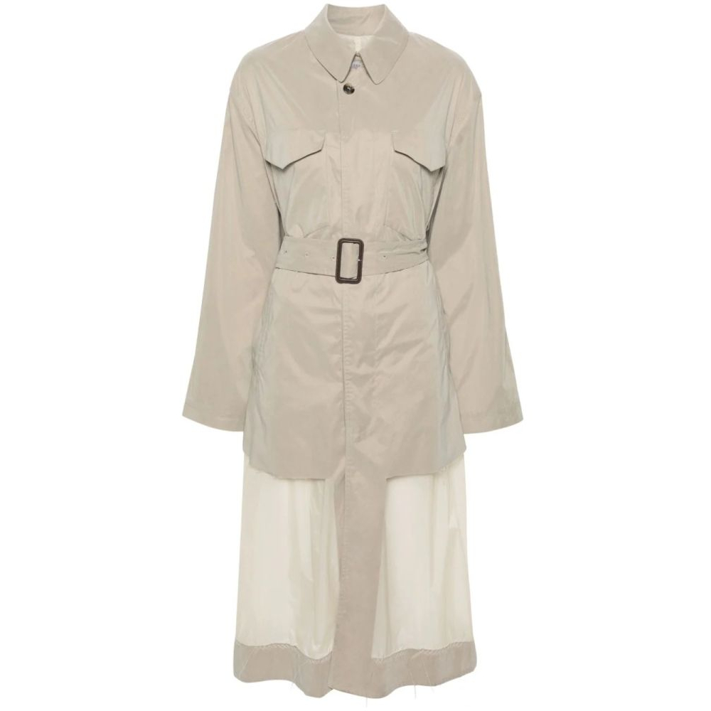'Belted Panelled' Trenchcoat für Damen
