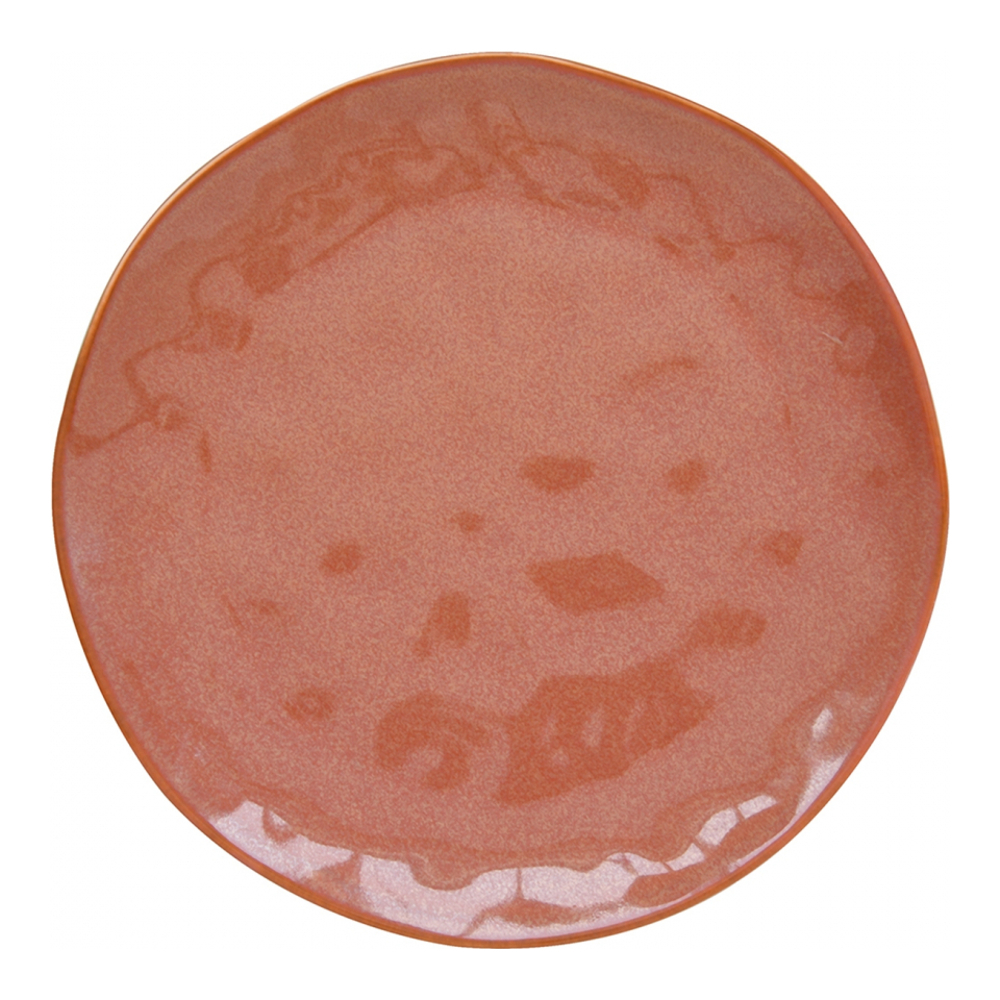 Set Of 4 Porcelain Dinner Plates Ø 26 cm Interiors Brick