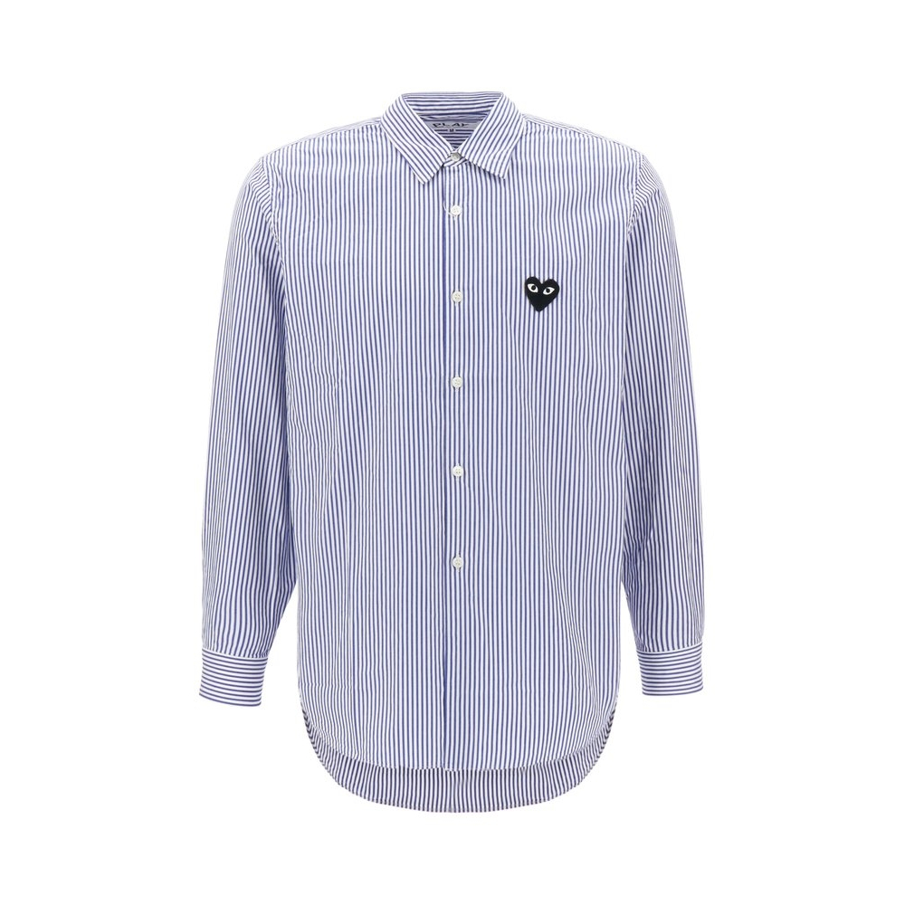 Chemise 'Play Heart Patch Striped'