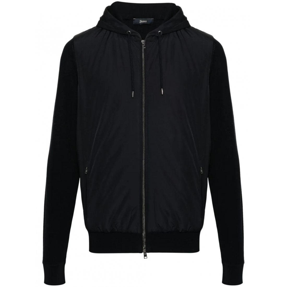 Veste 'Contrast-Panel Piqué' pour Hommes