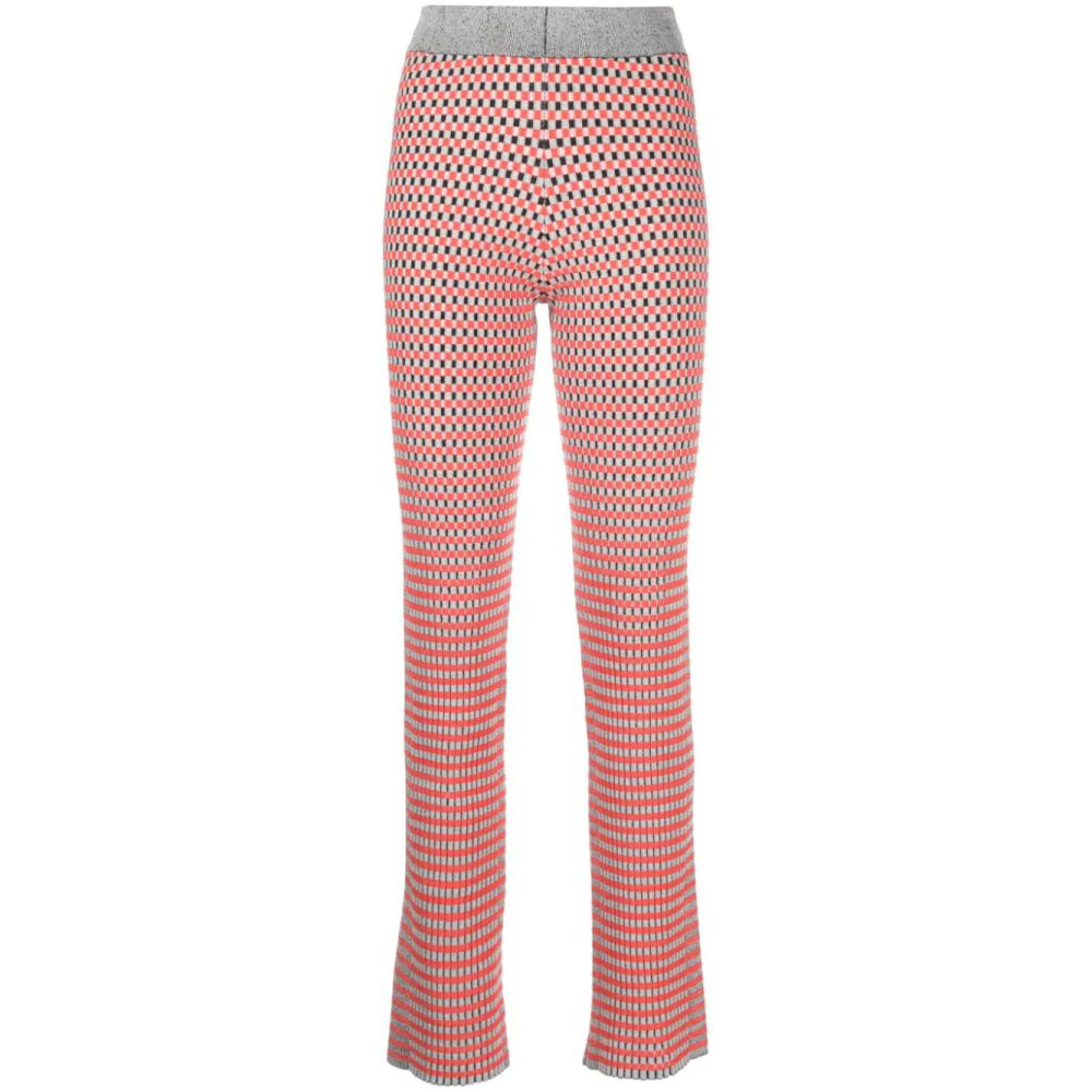 Pantalon 'Check-Pattern' pour Femmes