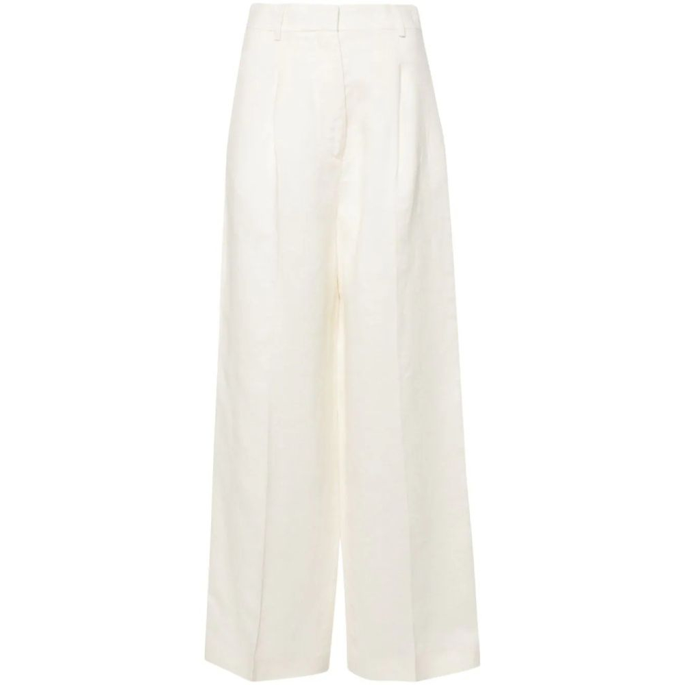 Pantalon Palazzo 'Logo-Stripe' pour Femmes