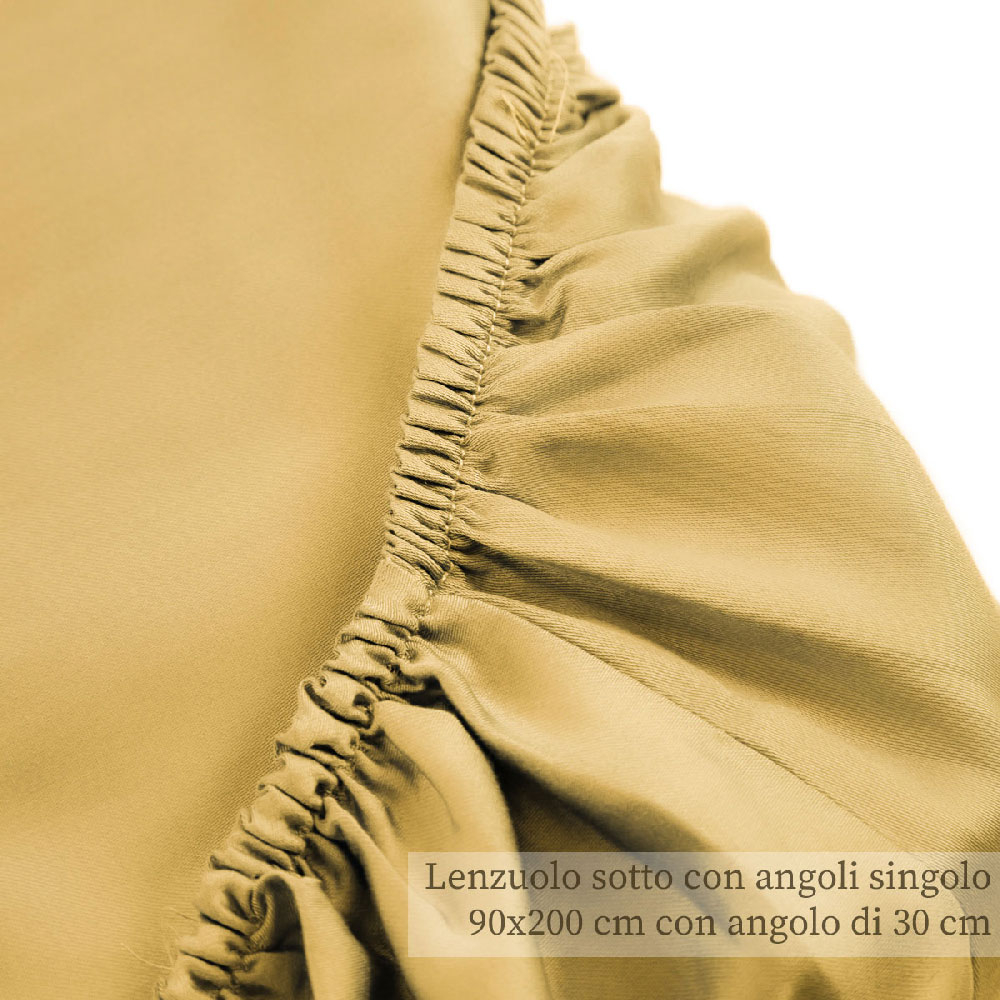 'Satin' Single Fitted Sheet