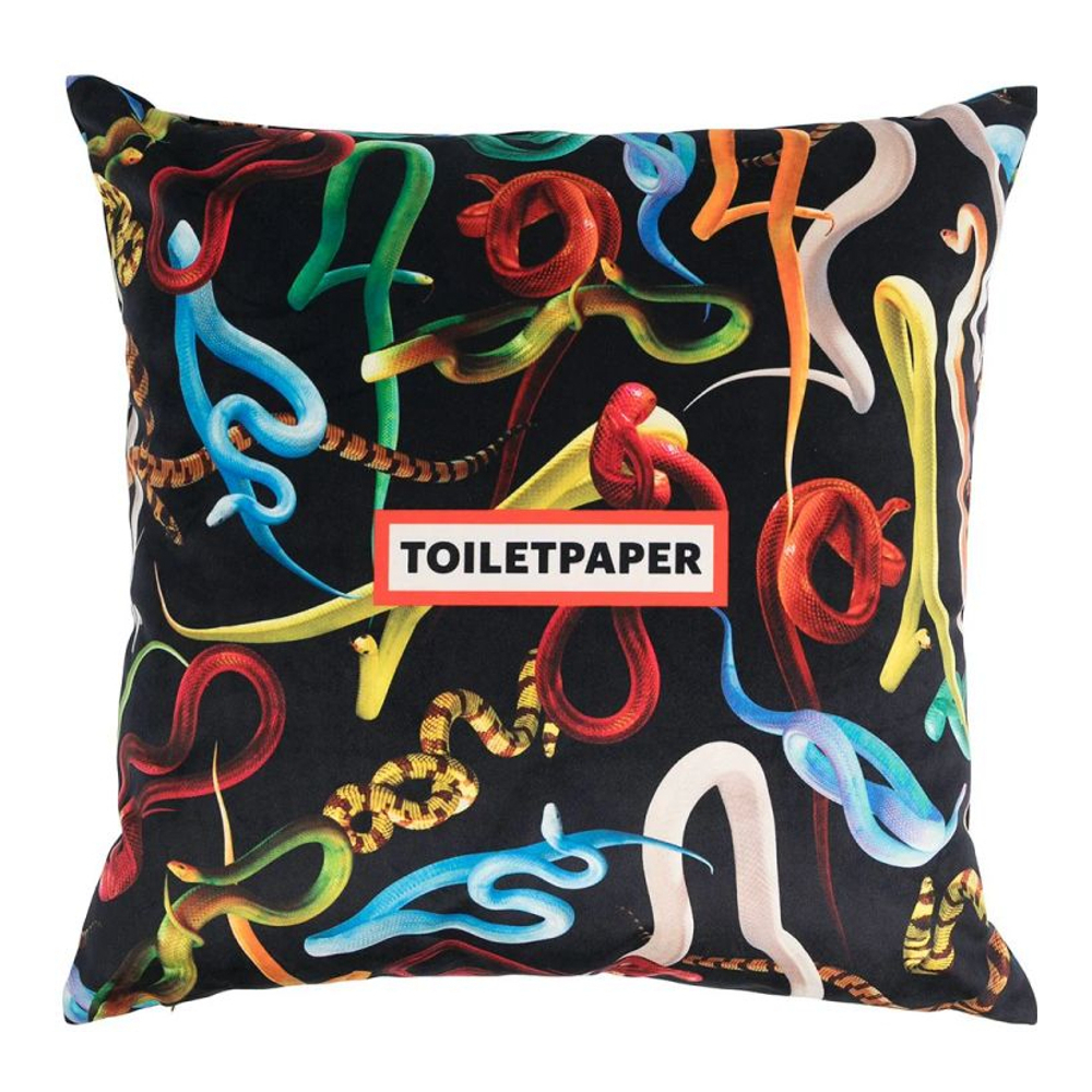 Coussin 'Logo Snake' - 50 x 50 cm