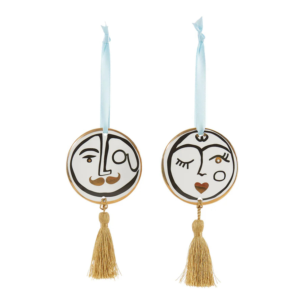 'Marseilles' Decorating Set - 8 x 6 cm - 2 Pieces