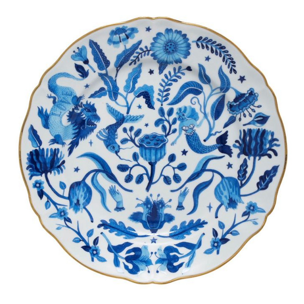 'All Over Blue' Essteller - 23 cm