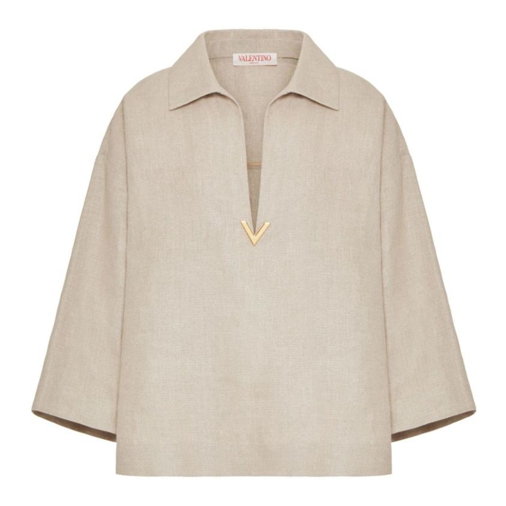 Chemise 'Logo-Plaque' pour Femmes