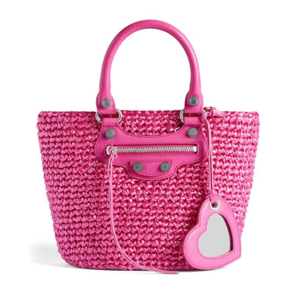 Women's 'Le Cagole Panier Small' Tote Bag