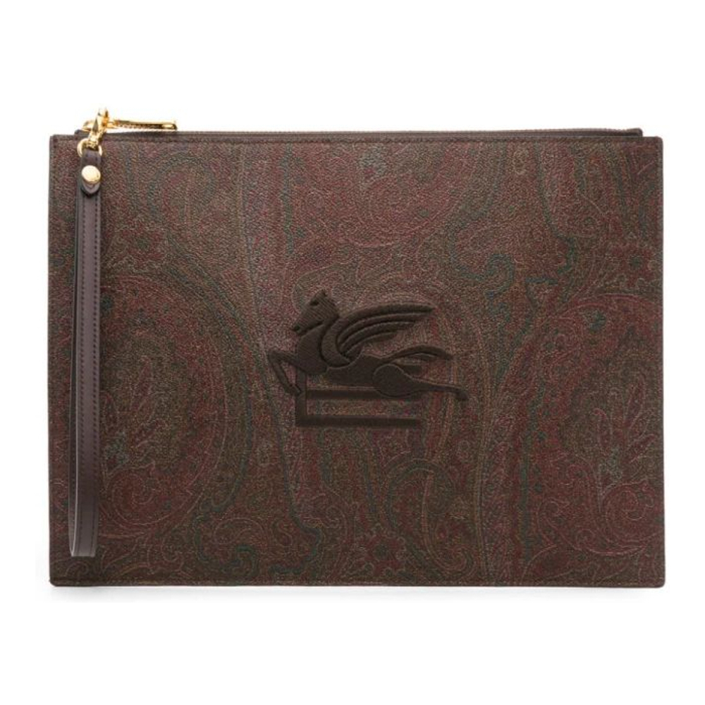 Men's 'Paisley' Clutch Bag